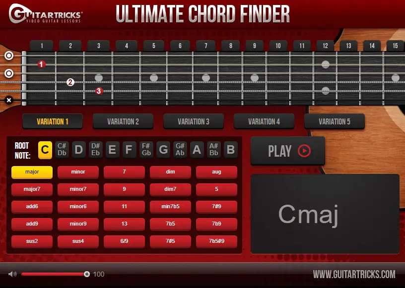 Guitar Tricks Review Chord Finder