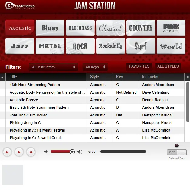 Guitar Tricks Review Jam Station